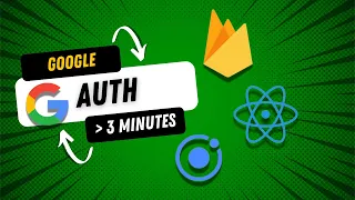 Google Authentication with Firebase Ionic React in less than 3 Minutes