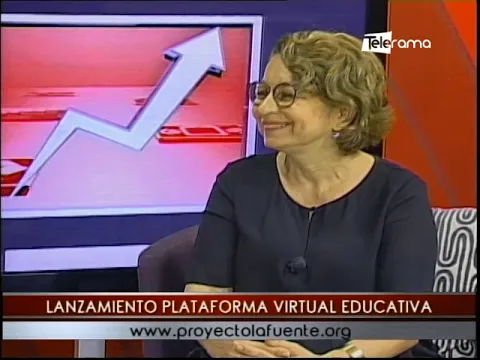 Lanzamiento plataforma virtual educativa www.proyectolafuente.org