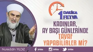 Kadınlar, aybaşı günlerinde tavaf yapabilirler mi?