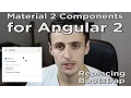 Angular 2 Material - Replacing Bootstrap in ng2play repo