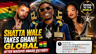 shatta wale wins big drake u0026 rihanna celebrate ghana s global star