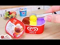 Download Lagu Wall's 3 in 1 Ice Cream 🍦 Perfect Mini Summer Dessert by Miniature Cooking