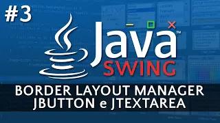 Border Layout JTextArea e JButton - Tutorial Java Swing