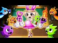 Ballerina Cappuccina \u0026 Baby Sprunkis: Every Brainrot Loves Them! ❤️❤️ | Brainrot \u0026 Sprunki Animation