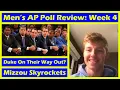 Duke on their way out Men s AP Poll Review Week 4