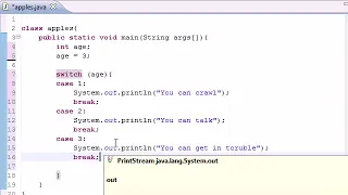 Java Programming Tutorial 12 Switch Statement