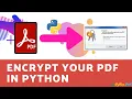 Password Protected PDF Using Python Encrypt Your PDF