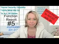 TIP for Function Report Q - Avoid doing this in your Social Security Disability Function Report