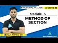 Lecture 33 Module 4 Method of Section Structural Analysis