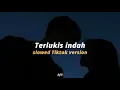 Terlukis indah ( slowed Tiktok version )  #slowreverb #tiktok