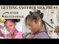 Download Lagu Yes, I’m stubborn! I got another silk press after getting heat damage before on my 4c natural hair