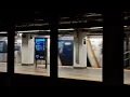 R160 F R160 E leaving Jackson Heights - Roosevelt Avenue