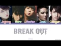 TVXQ (동방신기) - Break Out [Colour Coded Lyrics] (Kan/Rom/Eng)