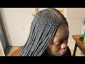 Middle Part Tribal Braids Pt 2 KiehabiBeauty