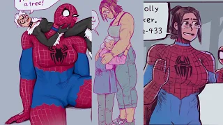 Polly Parker into the Transverse Spiderman comic dub