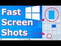 FASTEST WAY - How to Take and Share a Screenshot on Windows 10