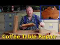 Repairing a Map-of-Australia coffee table