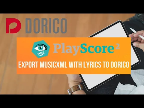 Download MP3 Export MusicXML with Lyrics to Dorico