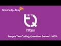 INFYTQ Coding Problems SOLVED 100 INFYTQ Exam