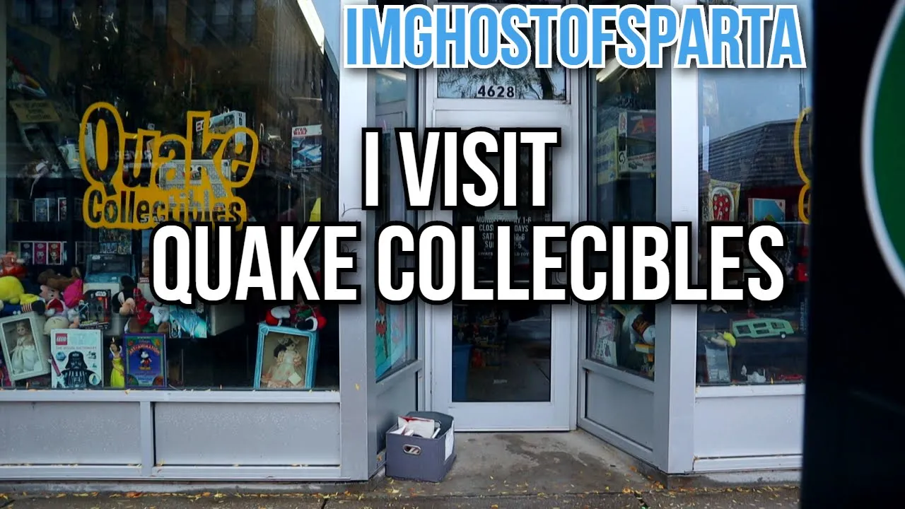 I Visit Quake Collectibles in Chicago