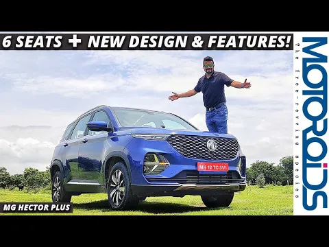 MG Hector Plus In-Depth Review in Hindi | 6 Seats, New Exterior, More Features than Hector