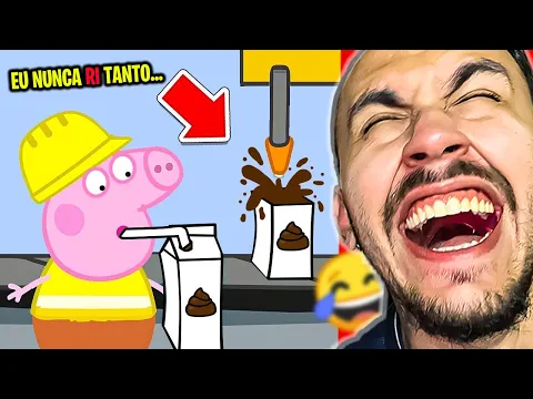TENTE NÃO RIR DA PEPPA PIG DA ZOEIRA!! *impossível