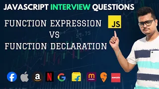 Function Expression vs Function Declaration in JavaScript Frontend Interview Question