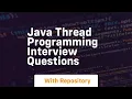 java thread programming interview questions