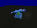 Self-balance platform robot simulation using python Deep Reinforcement learning and PyBullet