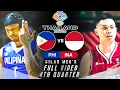 Lagu FINALS BOUND! GILAS MEN'S: PHILIPPINES vs INDONESIA FULL 4TH QUARTER | 33rd SEA GAMES