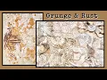 NEW IN ETSY Grungy Rusty Paper Packs Avocado Dyed