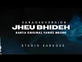 KARAOKE | JHEU BHIDEH WARDA AMALIA | STUDIO KARAOKE