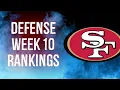 Top 12 Rankings Week 10 Fantasy Football