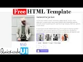 Animated single product view card Free HTML CSS template Quickcode UI Tutorial