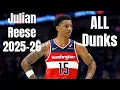 Julian Reese 2025-26 All Dunks