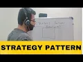 Strategy Pattern - Design Patterns ep 1 LOW LEVEL DESIGN Techie007 Sukhad Anand