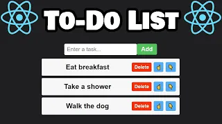 Build this to-do-list app with React