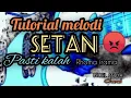 Lagu TUTORIAL MELODI Setan pasti kalah (Rhoma irama )