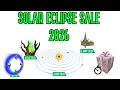 Should You Buy Roblox Solar Eclipse Sale 2026 - 4 New Limited Items