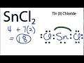 SnCl2 Lewis Structure - How to Draw the Lewis Structure for SnCl2