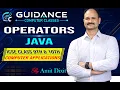 Operators in Java Complete Chapter Unary Binary Ternary Operators ICSE Class 9 10