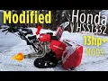 Lagu Honda HSS1332 ATD ploegt moeiteloos door 60 cm diepe sneeuw | Upgrade naar 112 hoofdsproeier + aa...