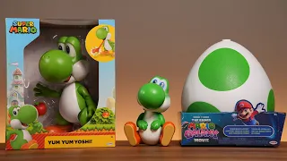 Super Mario Galaxy Movie Yoshi Egg Playset + Yum Yum Yoshi! Unboxing & Play
