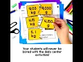 Teaching 5th Grade Measurement Conversions - Activities Worksheets and Lessons 5 MD 1