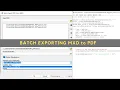 Batch and Mass Exporting ArcGIS MXD to PDF