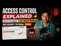 access control vulnerability web application security penetration testing bug bounty tutorial