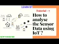 Tutorial-7 How to analysis the Sensor Data using IoT Platform Learn IoT
