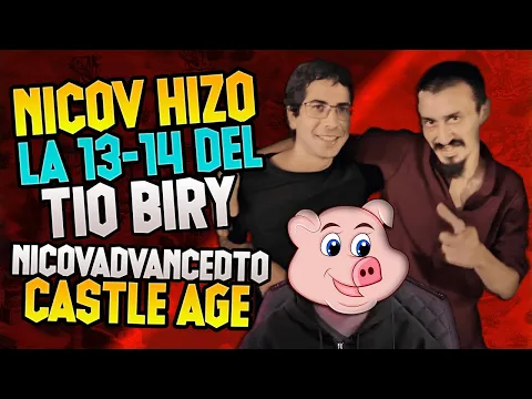 NICOV hizo la JUGADA del BIRY: ENGAÑO A SU OPONENTE y TIRO EL GG