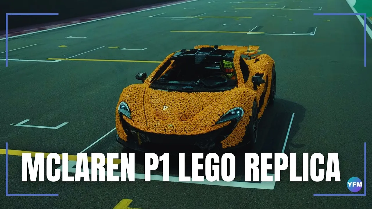 MCLAREN P1 LEGO REPLICA