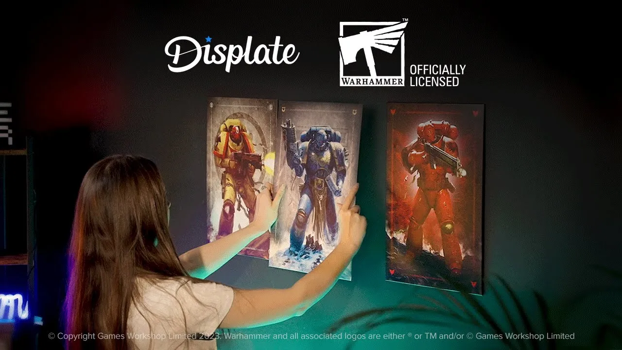 Displate Metal Posters — Displate — Warhammer Metal Posters (YouTube video ad)